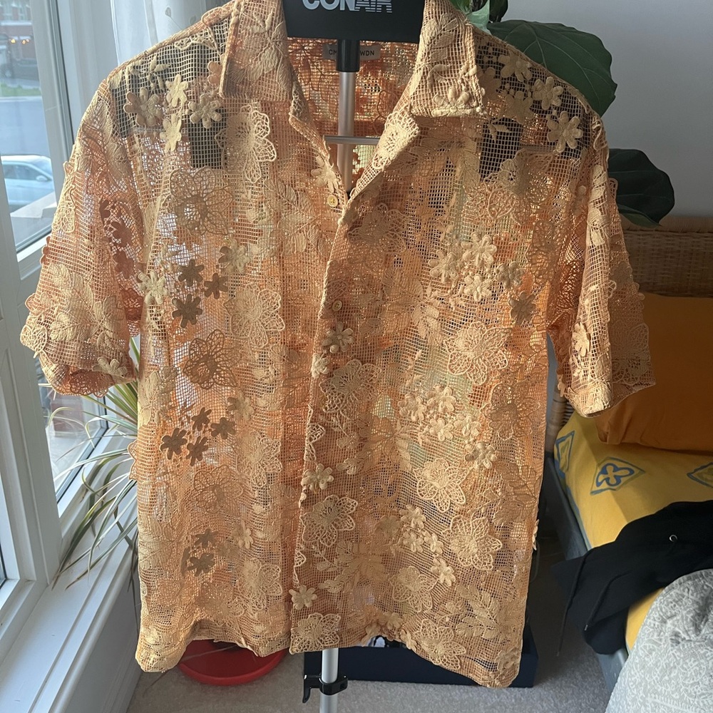CMMN SWDN Ochre Duane Shirt
